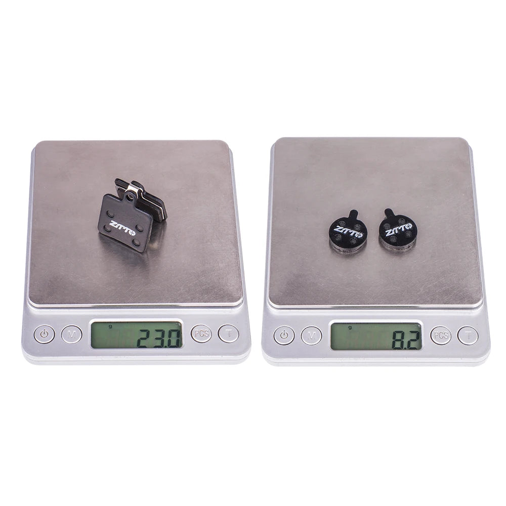 ZTTO 4Pairs MTB Semi Metal BIke Brake Pads Quiet Ceramic For