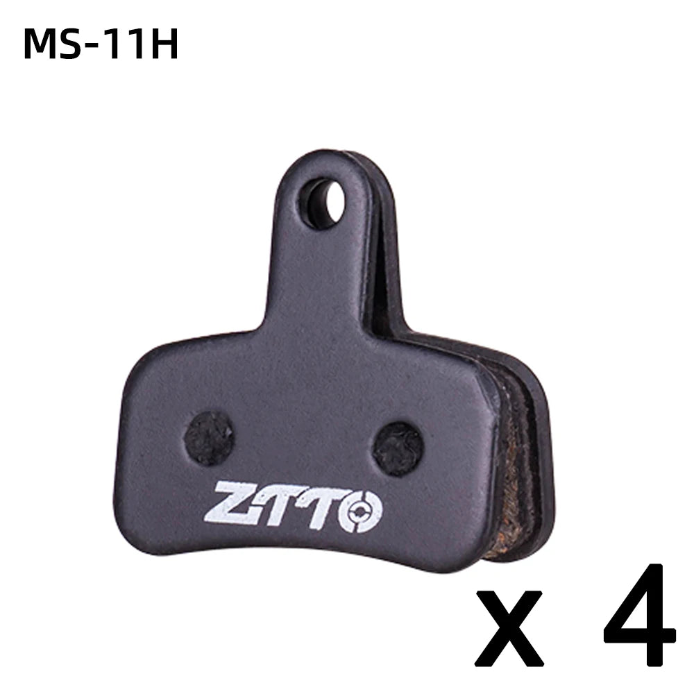 ZTTO 4Pairs MTB Semi Metal BIke Brake Pads Quiet Ceramic For Bicycle Disc Brake M8020 M6100 mt200 Guide Code E9 DB ER MT6 MT4
