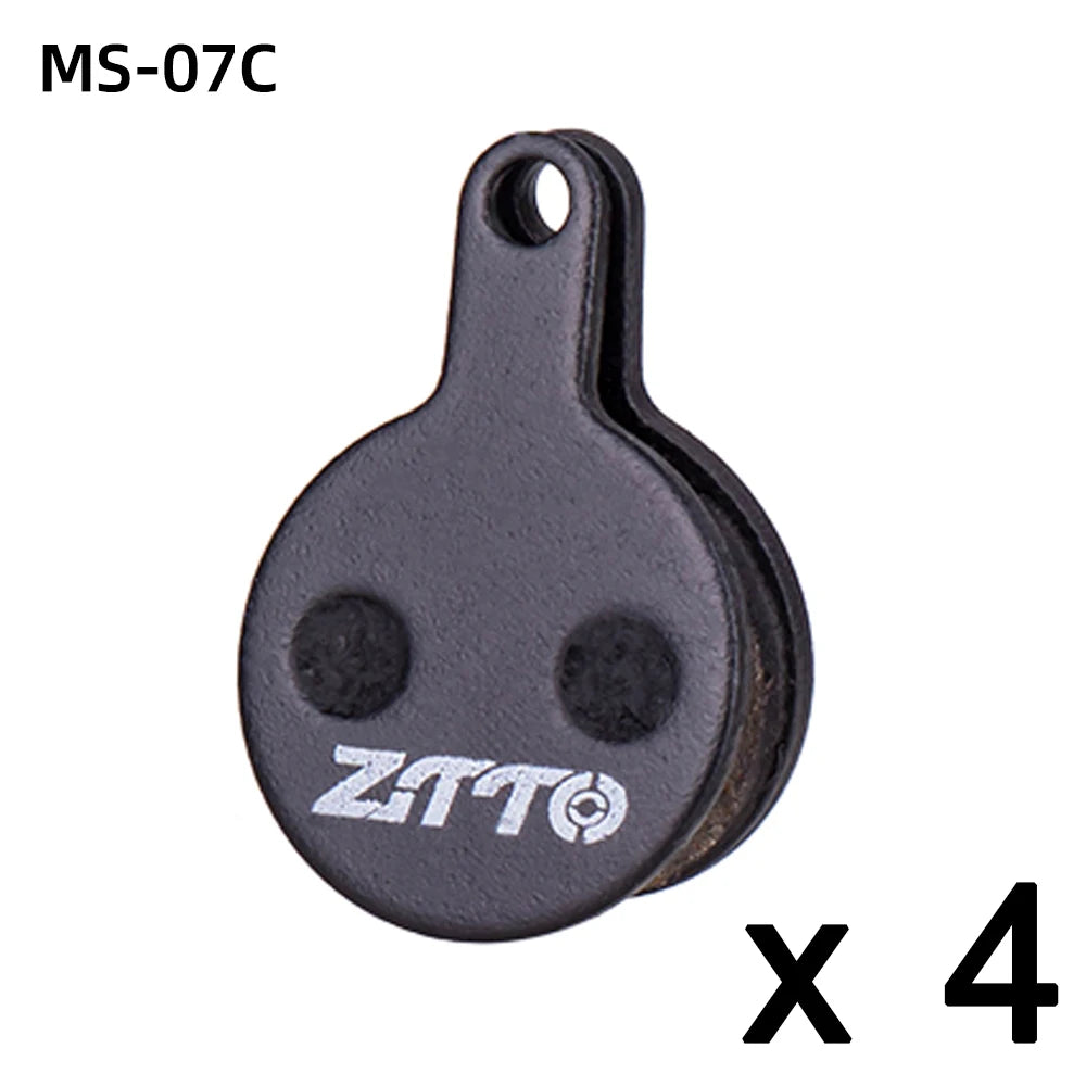 ZTTO 4Pairs MTB Semi Metal BIke Brake Pads Quiet Ceramic For Bicycle Disc Brake M8020 M6100 mt200 Guide Code E9 DB ER MT6 MT4