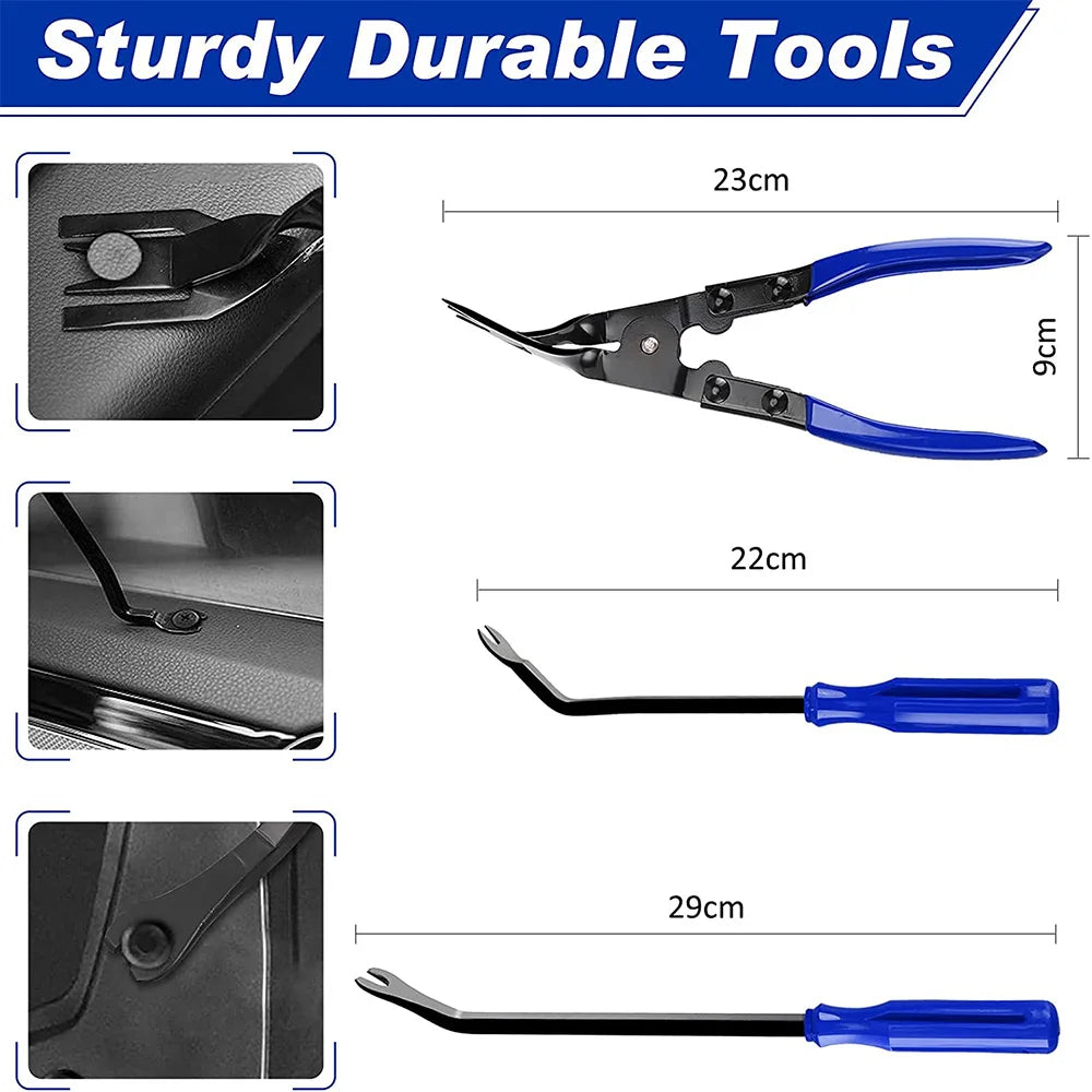 43pcs Hand Tool Set Pry Disassembly Tool Interior Door Clip 