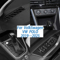 For VolkSwagen VW POLO 2019-2025 Carbon Fiber Window Lifting
