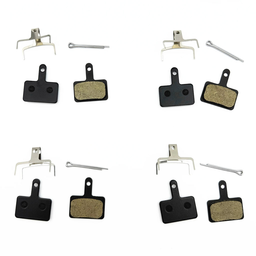 2/4/12Pairs Bicycle Disc Brake Pads Resin / Semi-Metal / Ceramics For Shimano Deore B01S B03S B05S MT200 MT400 MT500 UR300 M3050