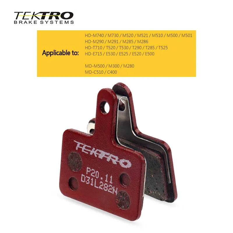 TEKTRO Bicycle Brake Pads P20.11 High Braking Performance Lo