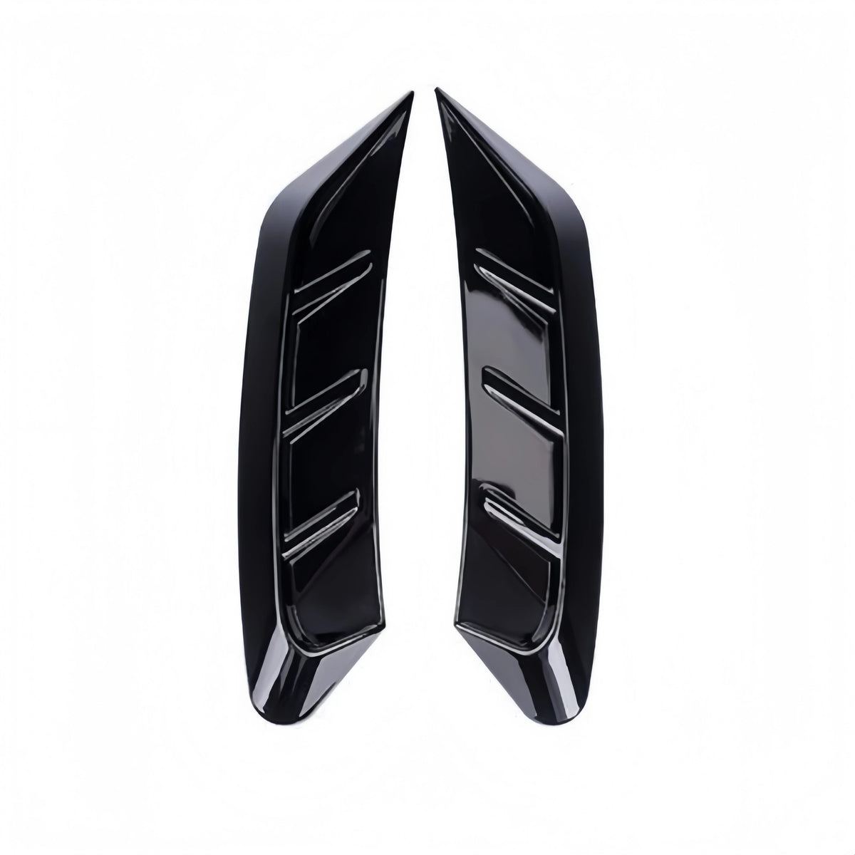 Front Rear Car Headlight Eyebrow Sticker Pair LED Light Trim Cover Carbon Fiber Decor Decal for Auto Lamp Eye Lid Decoration
