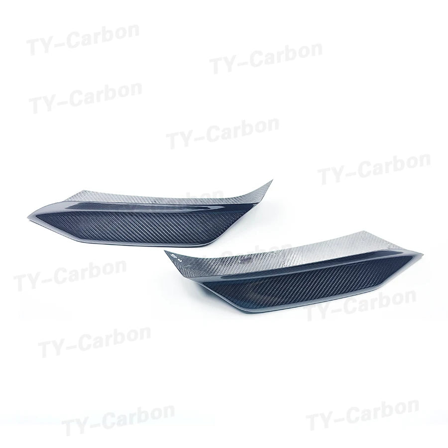 Dry Carbon Fiber Car Front Bumper Splitters For BMW F80 M3 F
