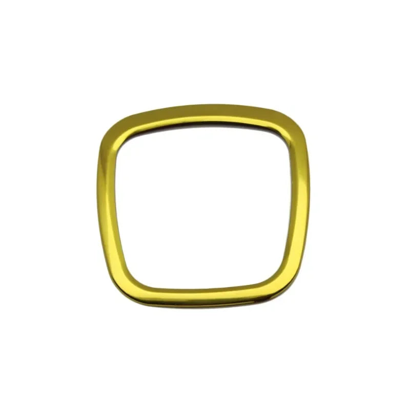 Car Trim Cover Sticker Chrome Steering Wheel Frame Replaceme