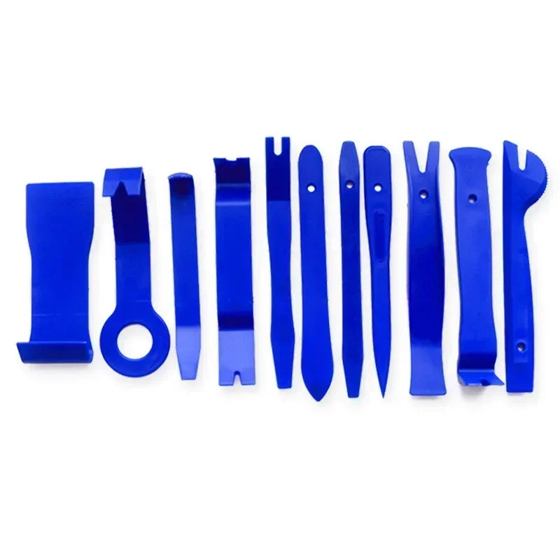A set Car Disassembly Interior Kit Tool Car Radio Do DVD Player Clip Panel Trim Dash Audio Dashboard Repair Plastic Auto