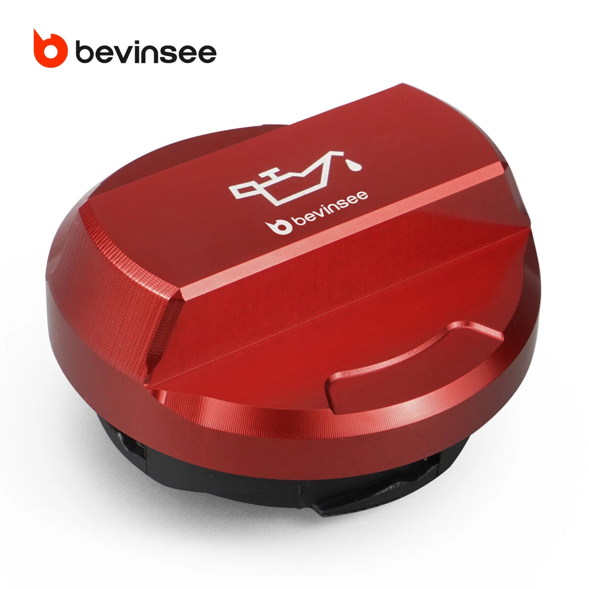 BEVINSEE Engine Oil Filler Cap for Audi A1 A3 S3 RS3 TTS TTRS Q3 for VW Golf 7 GTI/R Replace for 06K 103 485 C 06K 103 485 A