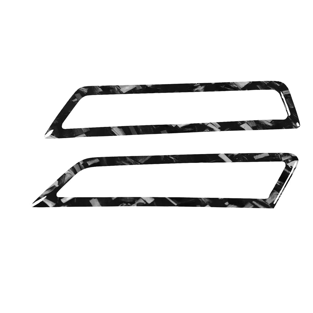For VolkSwagen VW POLO 2019-2025 Carbon Fiber Window Lifting Gear Shift Console CD AC Trim Car Interior Accessories Sticker