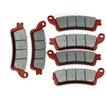 High Friction Brake Front Rear Brake Pad Kit Fit for Honda G