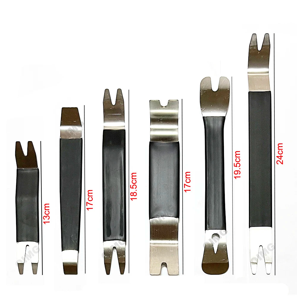 Metal Auto Door Clip Trim Remover Tools Kits Car Interior Da