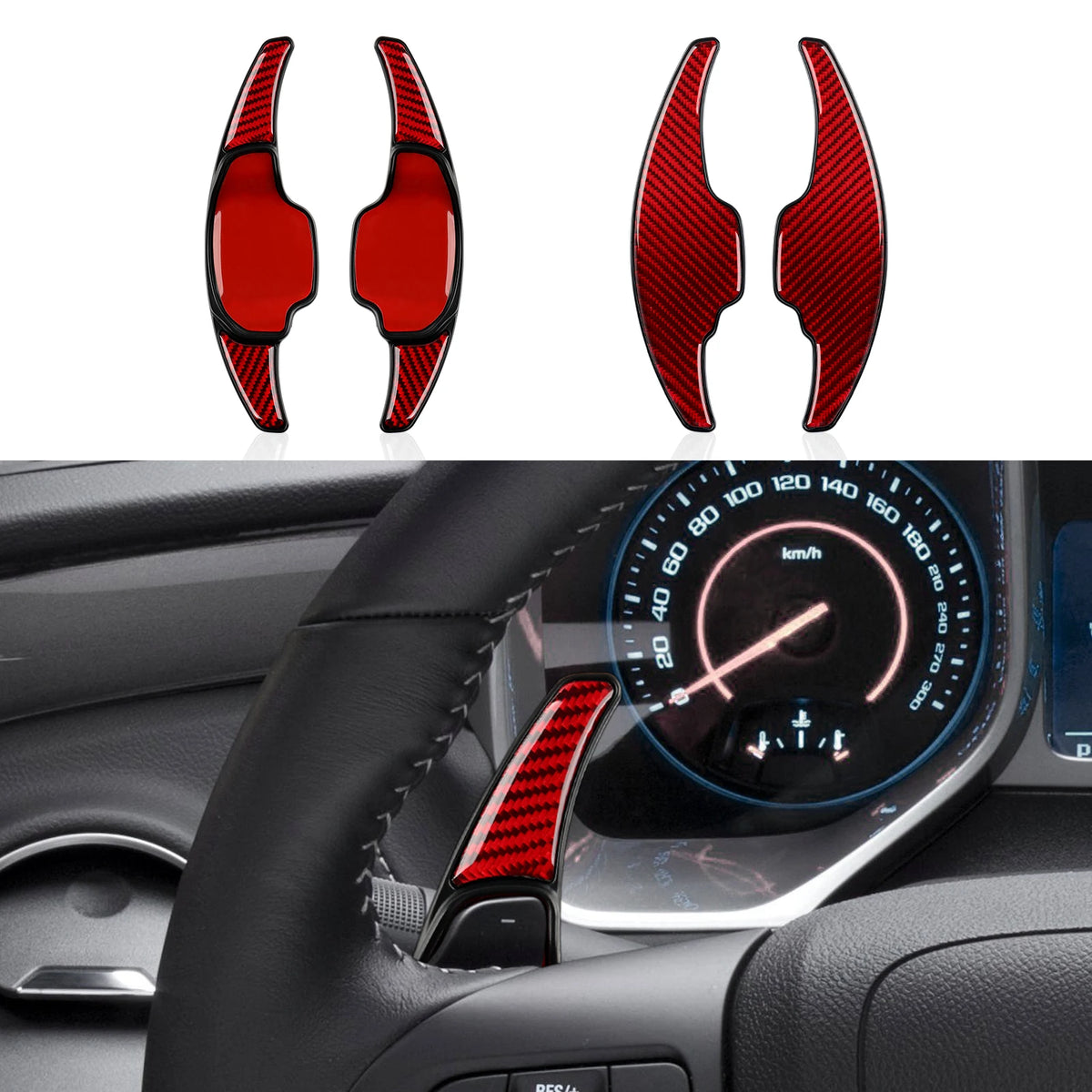 ABS Trim Car Center Console Gear Shift Panel Cover Carbon Fiber Interior Sticker For Chevrolet Camaro ZL1 2010-2015 Accessories