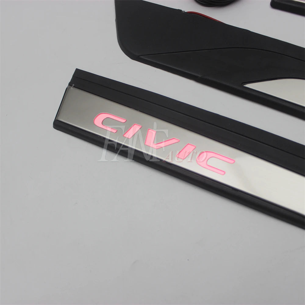 Car Styling For Honda Civic 2016-2021 10TH Stainless Steel L