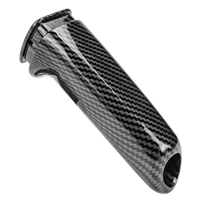 Car Handbrake Grips Cover For BMW E46 E90 E92 E60 E39 F30 F34 F10 F20 Accessories Universal Carbon Fiber Pattern Interior Trim