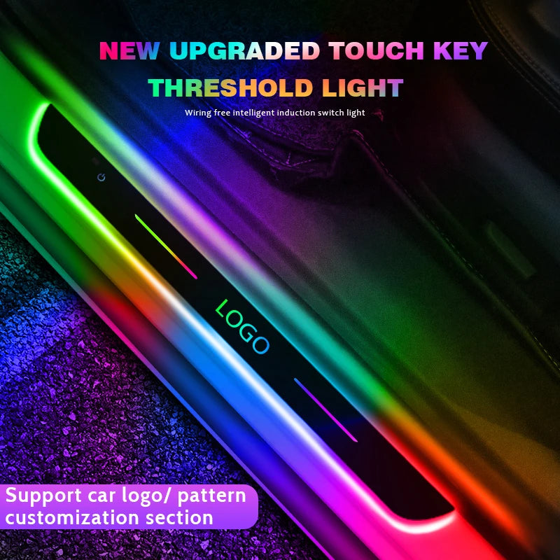 Customized Car Door Sill Light Threshold Lamp Logo Projector