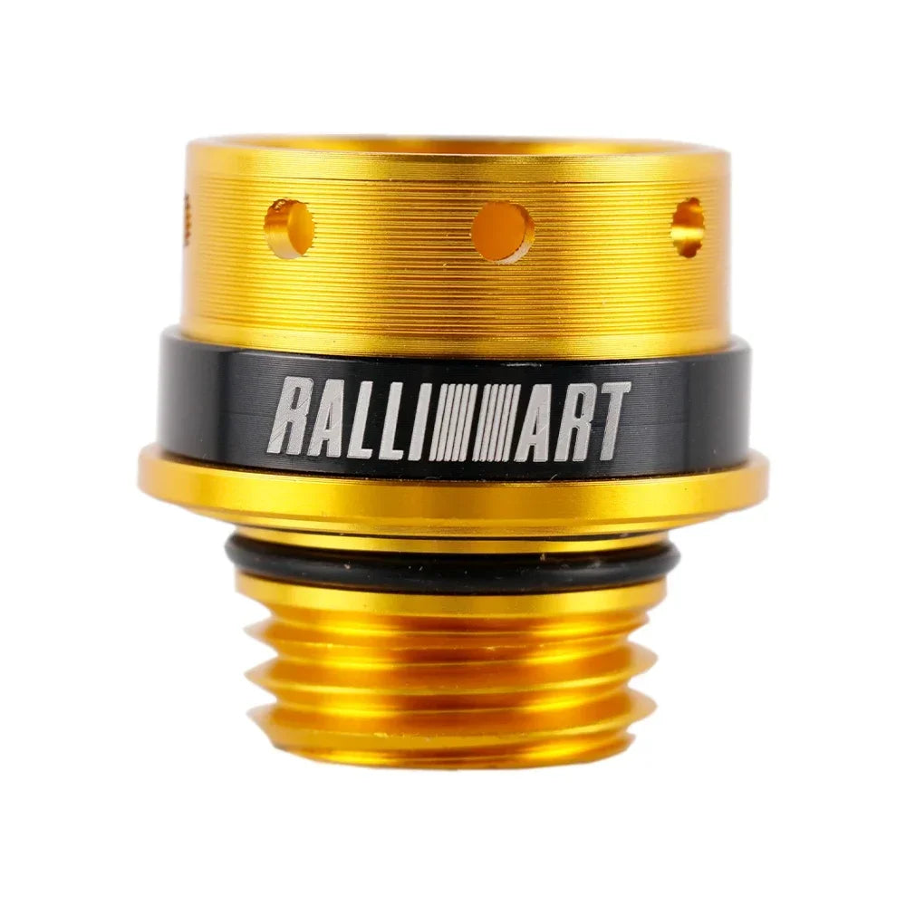 Ralli art Aluminum Engine Oil Tank Cover Cap For Mitsubishi 