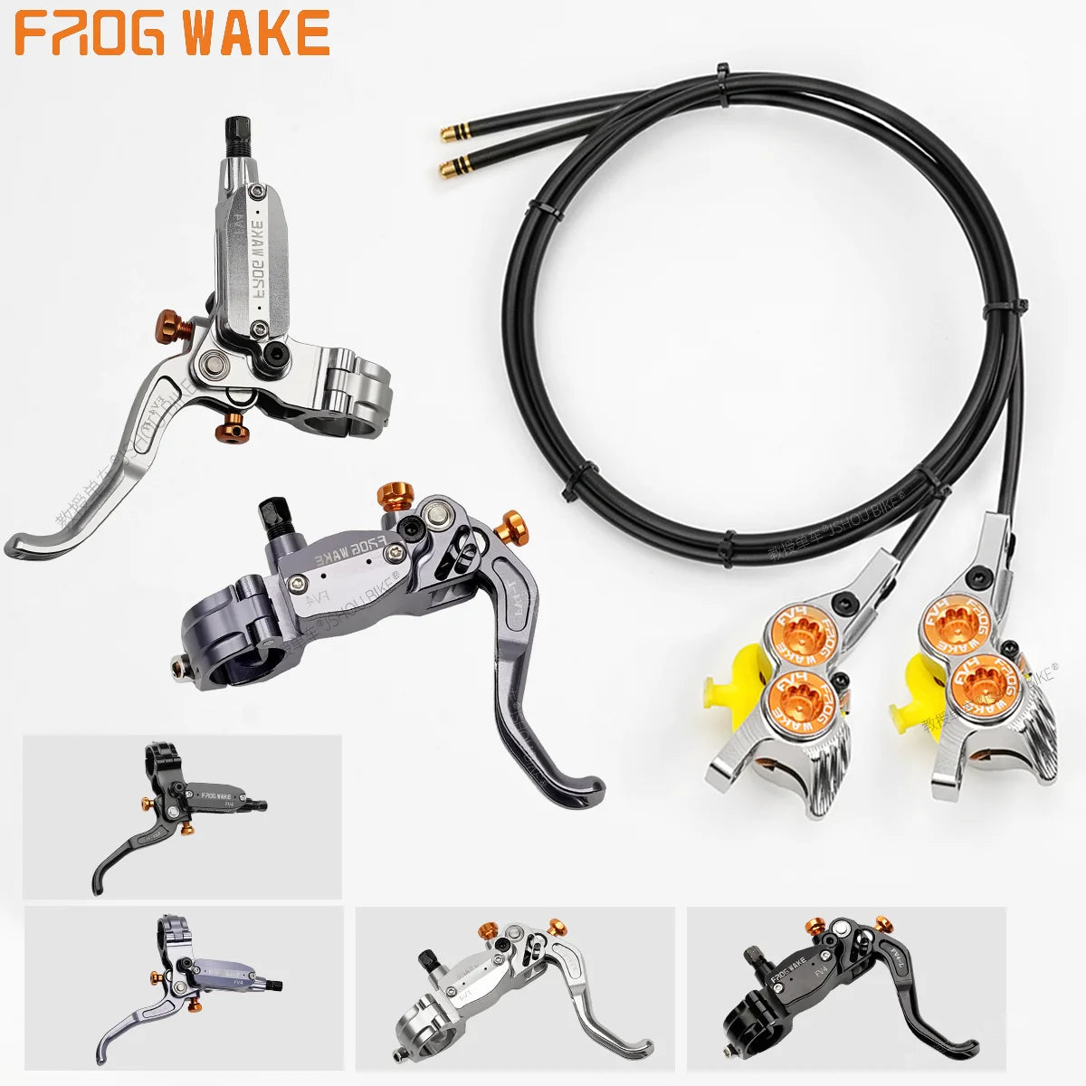 FROG WAKE FV4 4-Piston Hydraulic Disc Brake Kit Split Type A