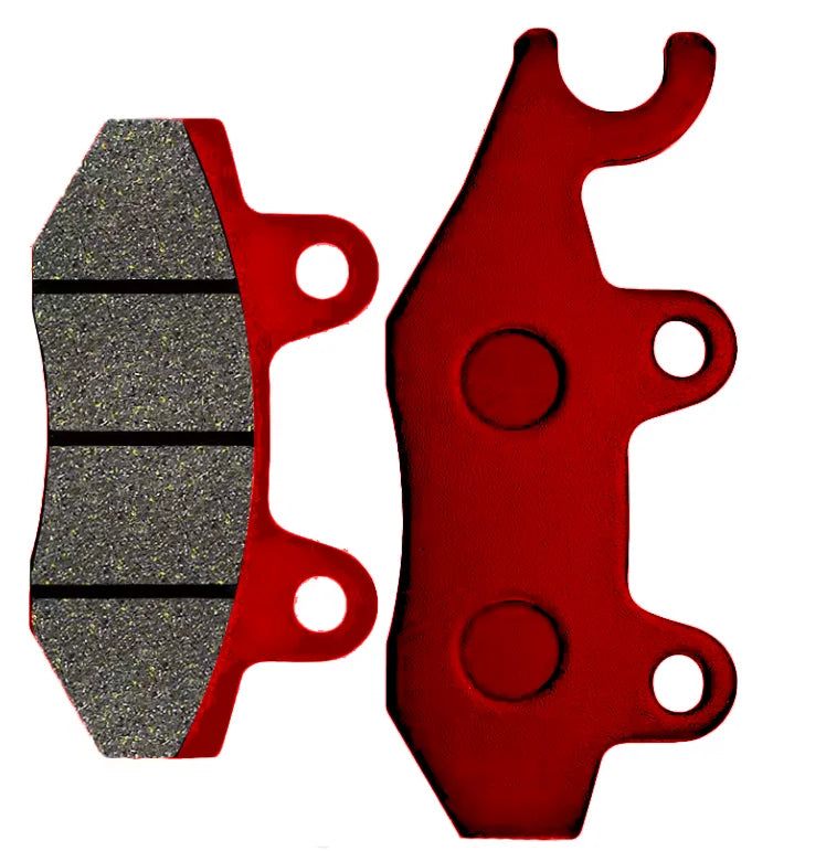 Motorcycle Brake System Front and Rear Ceramic Brake Pads Suit for Kawasaki Ninja 250 300 400 500 Z250 300 400 Replace for FA197