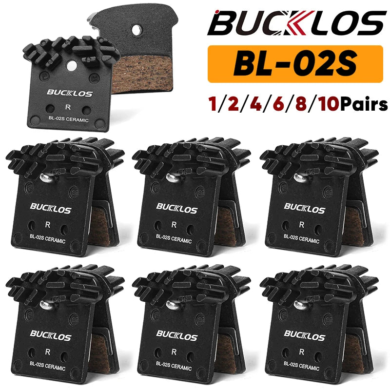 BUCKLOS Mountain Bike Disc Brake Pads for Shimano J04C J05A 