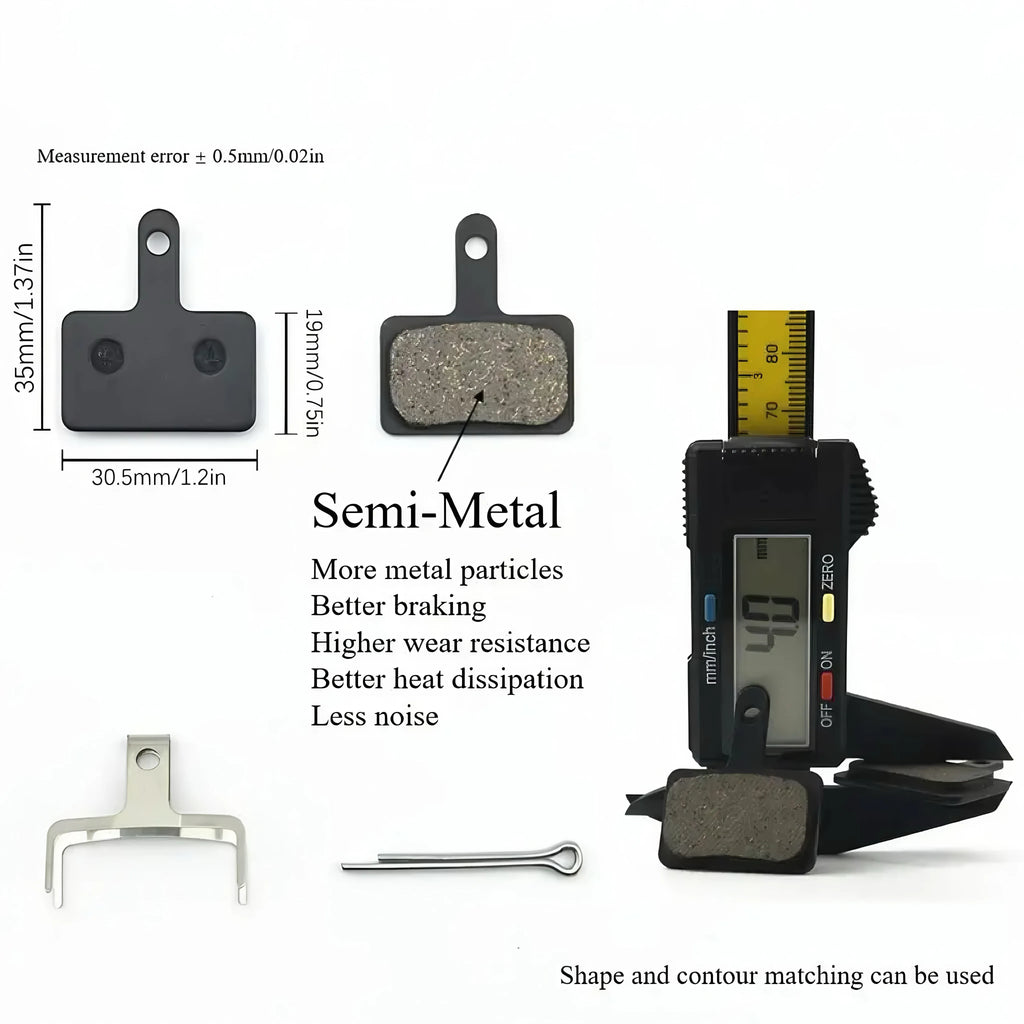 5/10/15/20/25/30Pairs Bicycle Mountain Bike Disc Brake Pads 