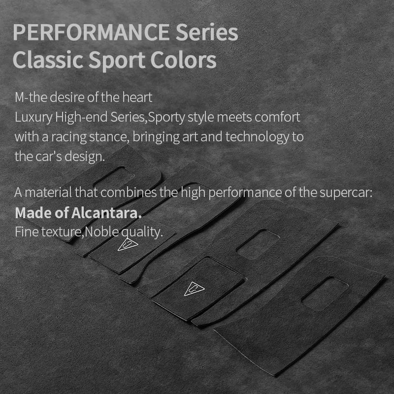 For Tesla Model 3 Highland (2024-) Made of Alcantara Window 