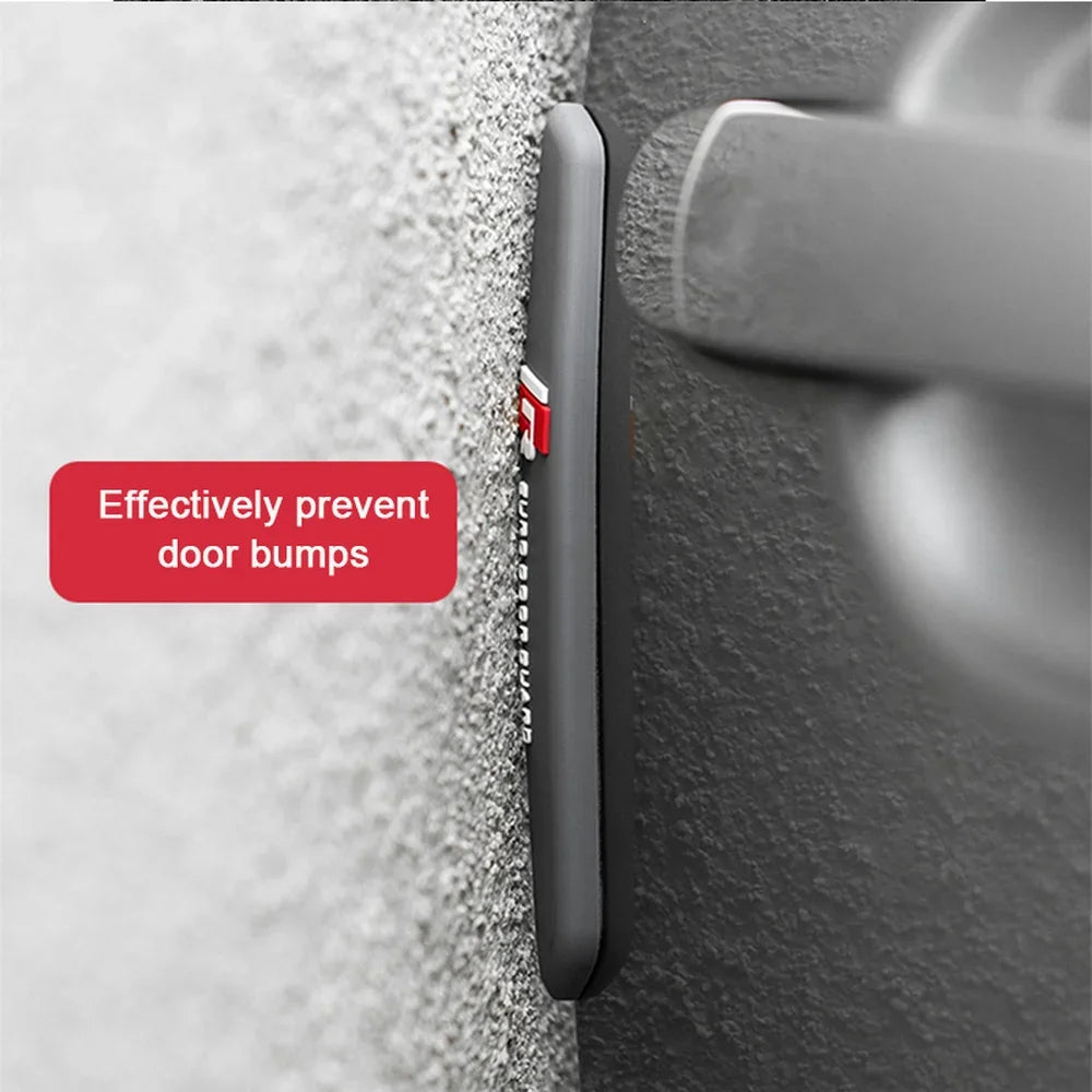 6Pcs Auto Car Door Edge Protection Guards Buffer Trim Moldin