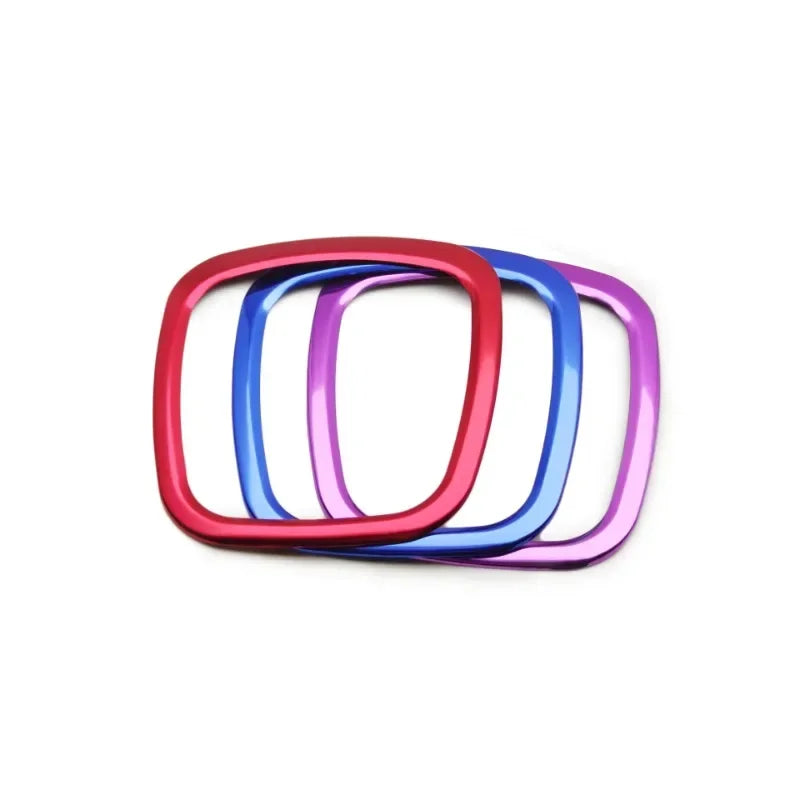 Car Trim Cover Sticker Chrome Steering Wheel Frame Replaceme