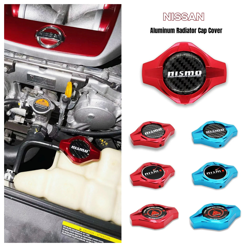 Aluminum Radiator Cap Cover for nissan ALTIMA MAXIMA SILVIA 