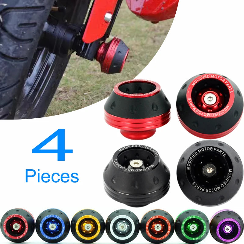 Universal Motorcycle Wheel Protection Crash Pad Motorbike Cr