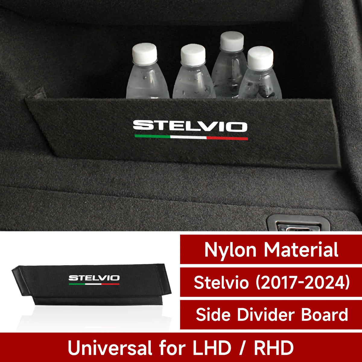 For Alfa Romeo Stelvio 949 2017-2027 Trunk Storage Partition
