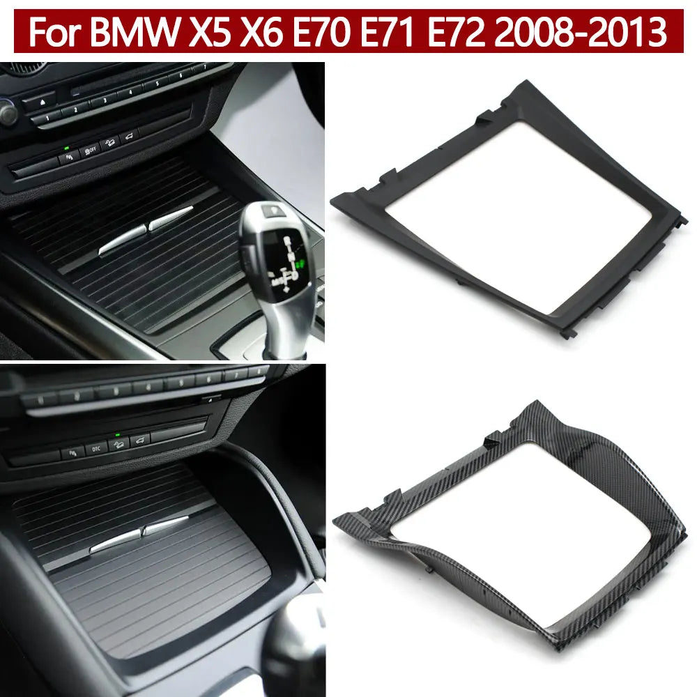 LHD RHD Car Front Center Console Water Cup Holder Decorative