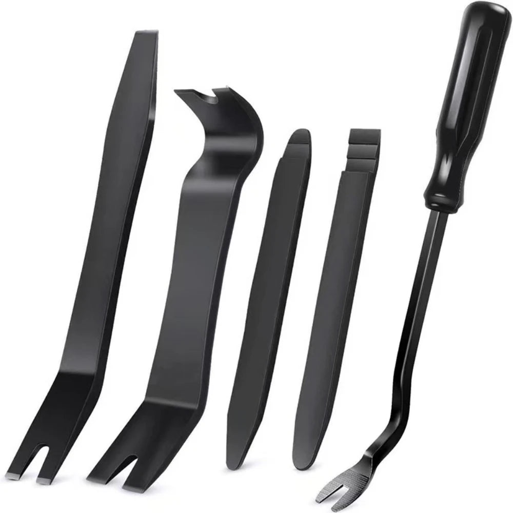 5pcs Car Disassembly Tool Kit Car Hand Tool Set Stereo Repair DVD Repair Tool Dashboard Removal Interior Plastic Trim Panel