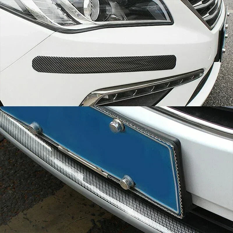 Universal Car Stickers Doorsill Bumper Threshold Step Carbon