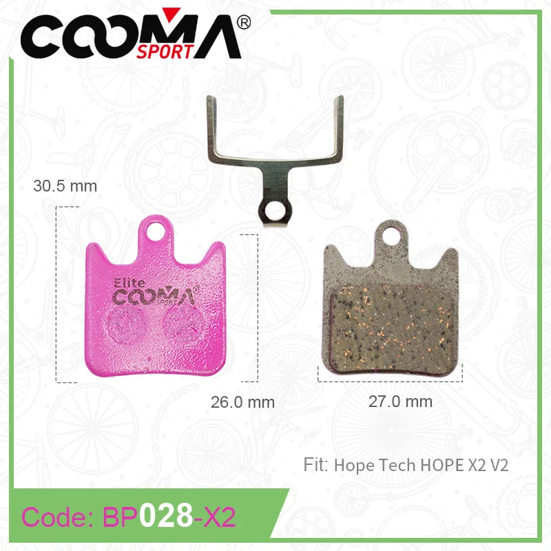Ceramic Bicycle Brake Pads for SRAM Avid Shimano Magura Hayes Formula Hope MTB Road Bike 4 Pairs Elite