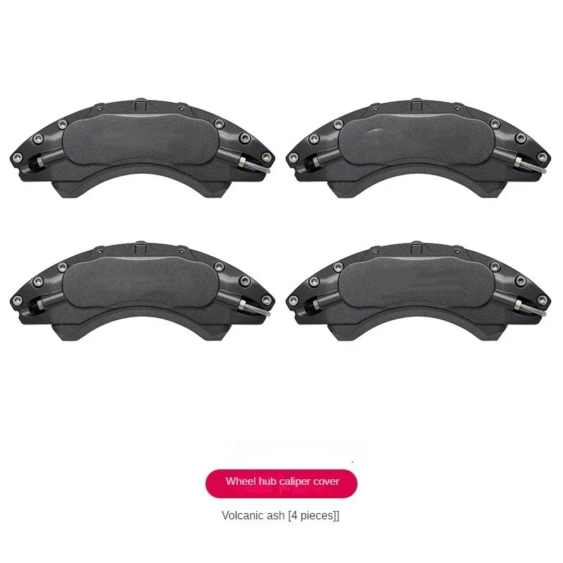 For Audi Car Brake Caliper Cover Aluminum Alloy Metal Fit A1 A2 A3 A4 A5 A6 A7 A8 Q1 Q2 Q3 Q4 Q5 Q6 Q7 TT TTS E-tron Allroad