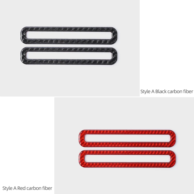 For Ford Mustang GT 2024 2025- Carbon Fiber Car Interior Doo