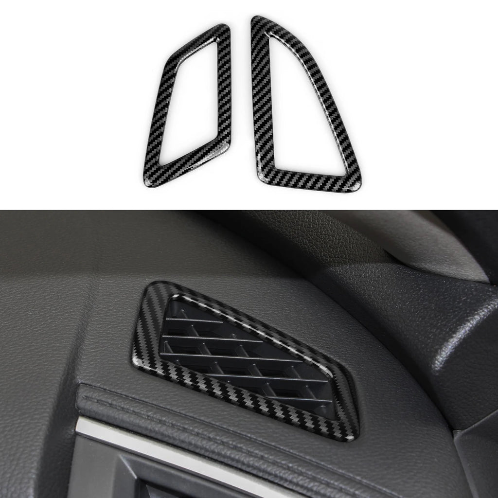 For Honda Civic 10th Gen (2016 -2021) Interior Accessories Car Center Console Gear Shift Panel Carbon Fiber ABS Trim Sticker