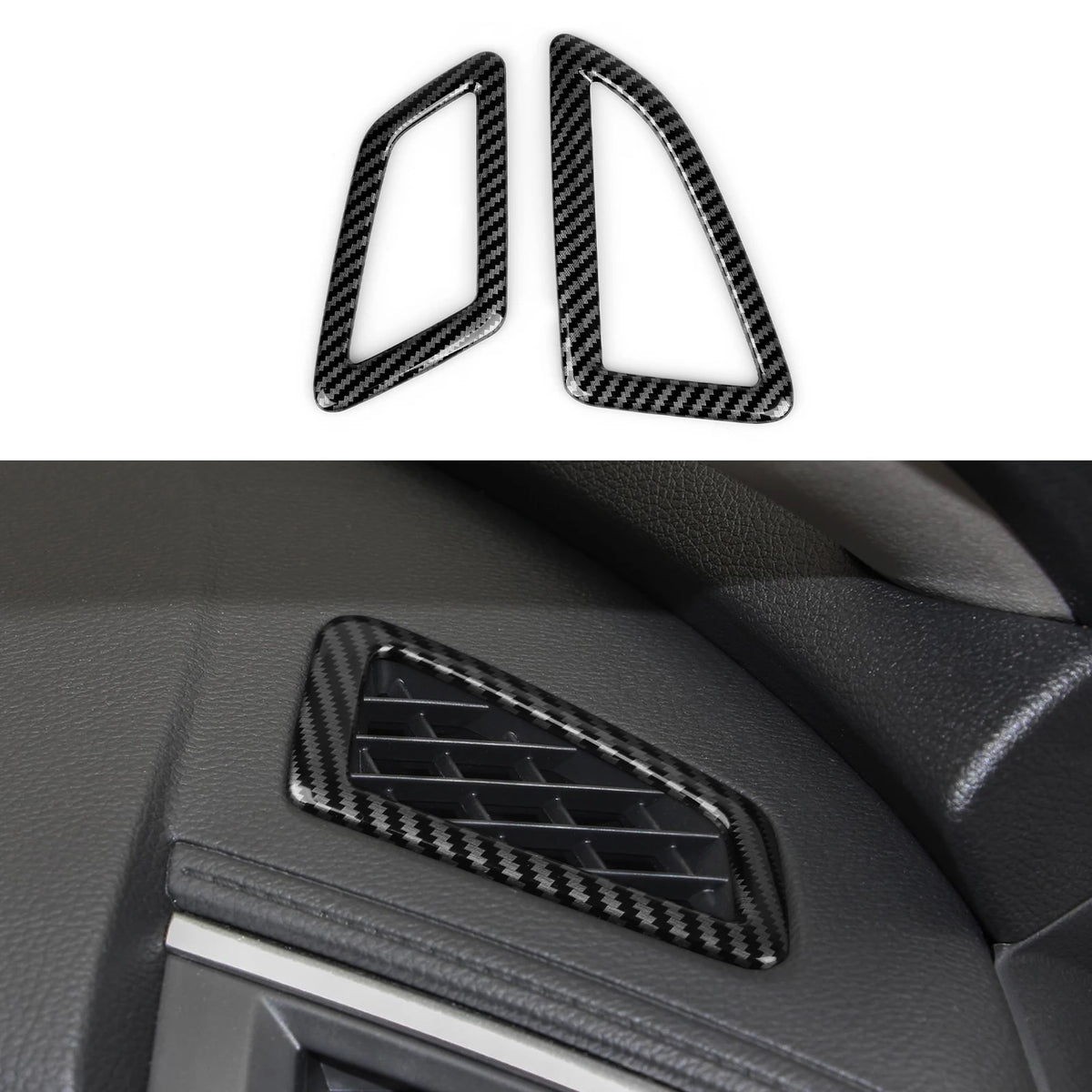 For Honda Civic 10th Gen (2016 -2021) Interior Accessories Car Center Console Gear Shift Panel Carbon Fiber ABS Trim Sticker