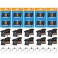 BUCKLOS Bike Brake Pads Fit NUTT Hydraulic Disc Brakes Ceramic Road Mountain Bicycle Brake Pad MTB Disc Brake Pads Cycling Parts