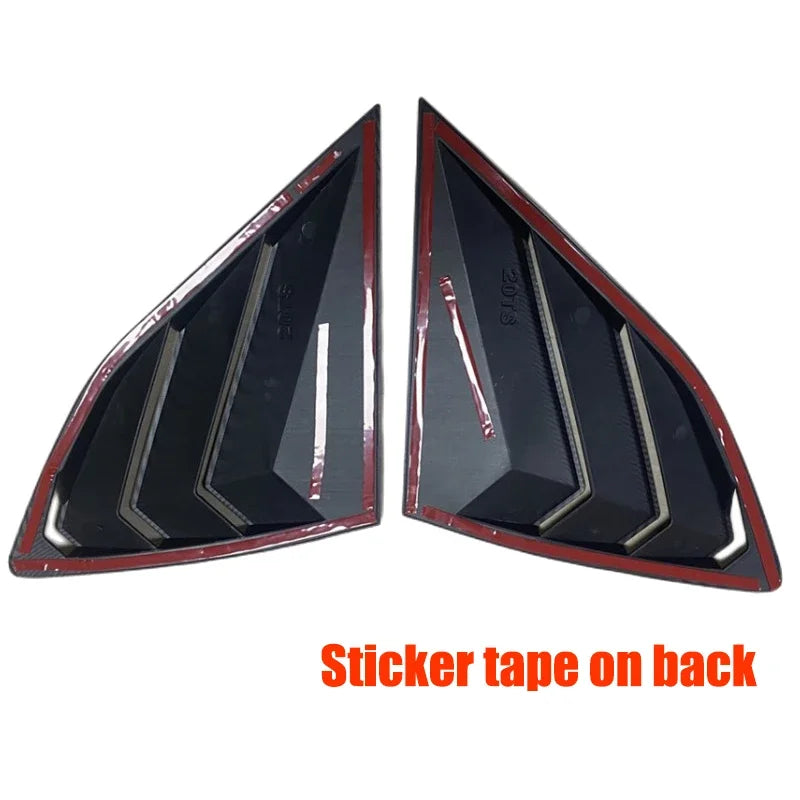 For Hyundai Tucson 2016-2020 2Pcs Car Rear Window Side Vent 