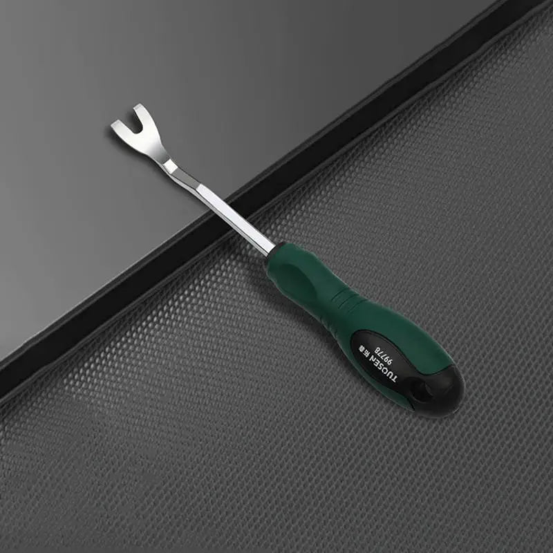 Auto Door Panel Clip Remover Tool Durable Steel Pry Bar Kit For Interior Trim Removal Car Repair Accessories Auto Body