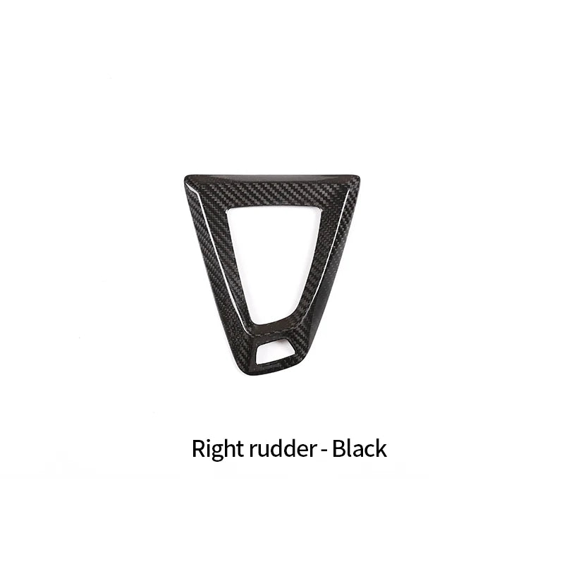 For BMW F80 F82 F87 M3 M4 M2 M5 F83 F85 X5M F86 X6M F13 Real Carbon Fiber Car Gear Shift Knob Cap Cover Sticker Panel Trim