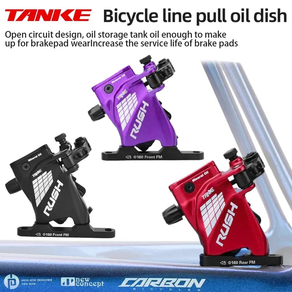 TANKE Line Pulling Oil Pressure Calipers Hydraulic Disc Brak