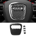 Car Steering Wheel Ring Trim Carbon Fiber Sticker Cover Deco