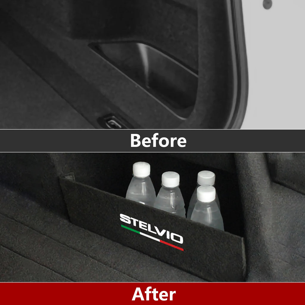For Alfa Romeo Stelvio 949 2017-2027 Trunk Storage Partition