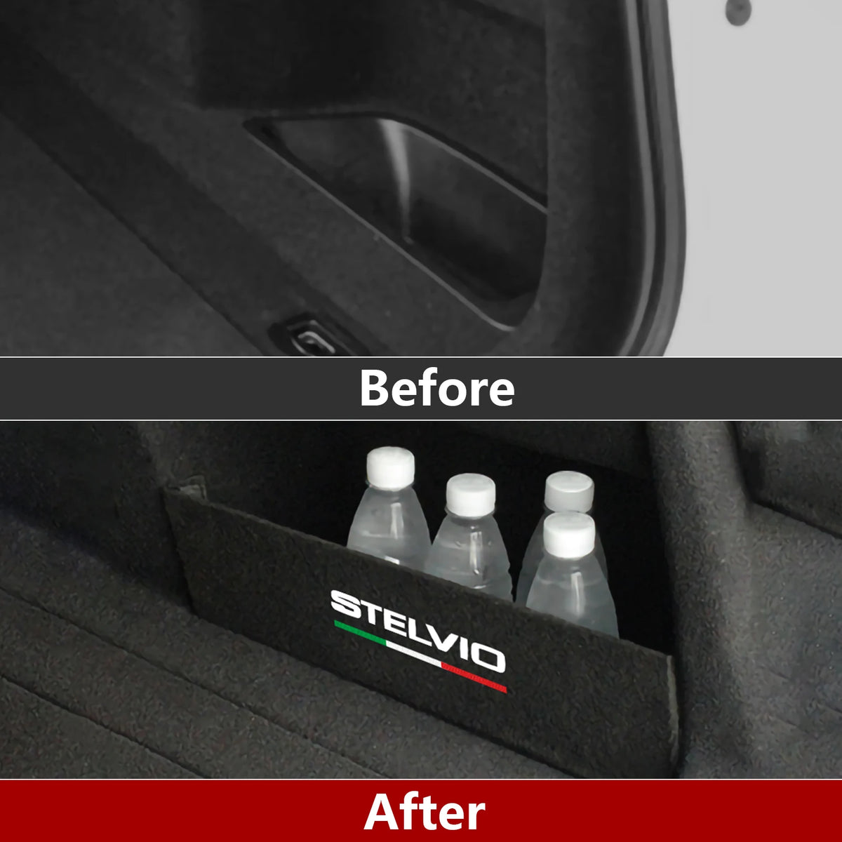 For Alfa Romeo Stelvio 949 2017-2027 Trunk Storage Partition