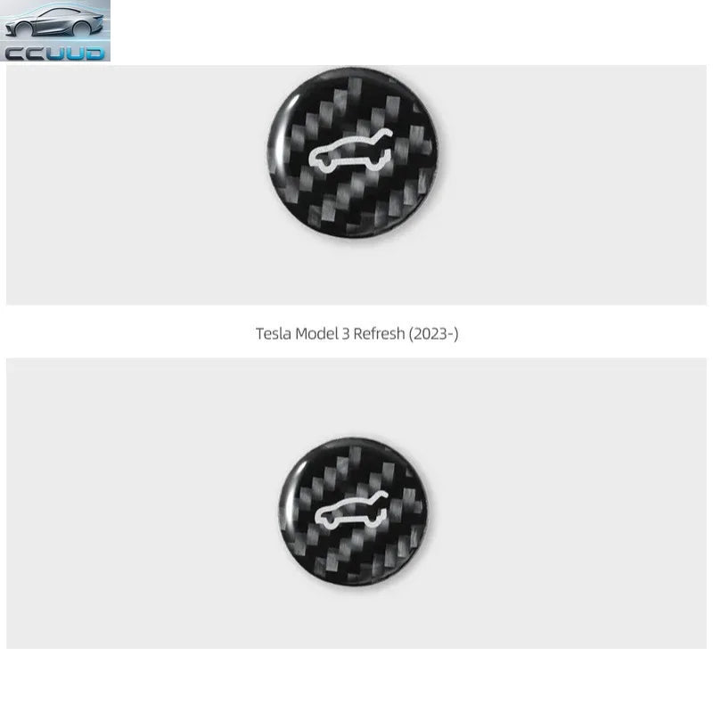 For Tesla Model 3 Highland 2024 Model Y Model 3 Carbon Fiber