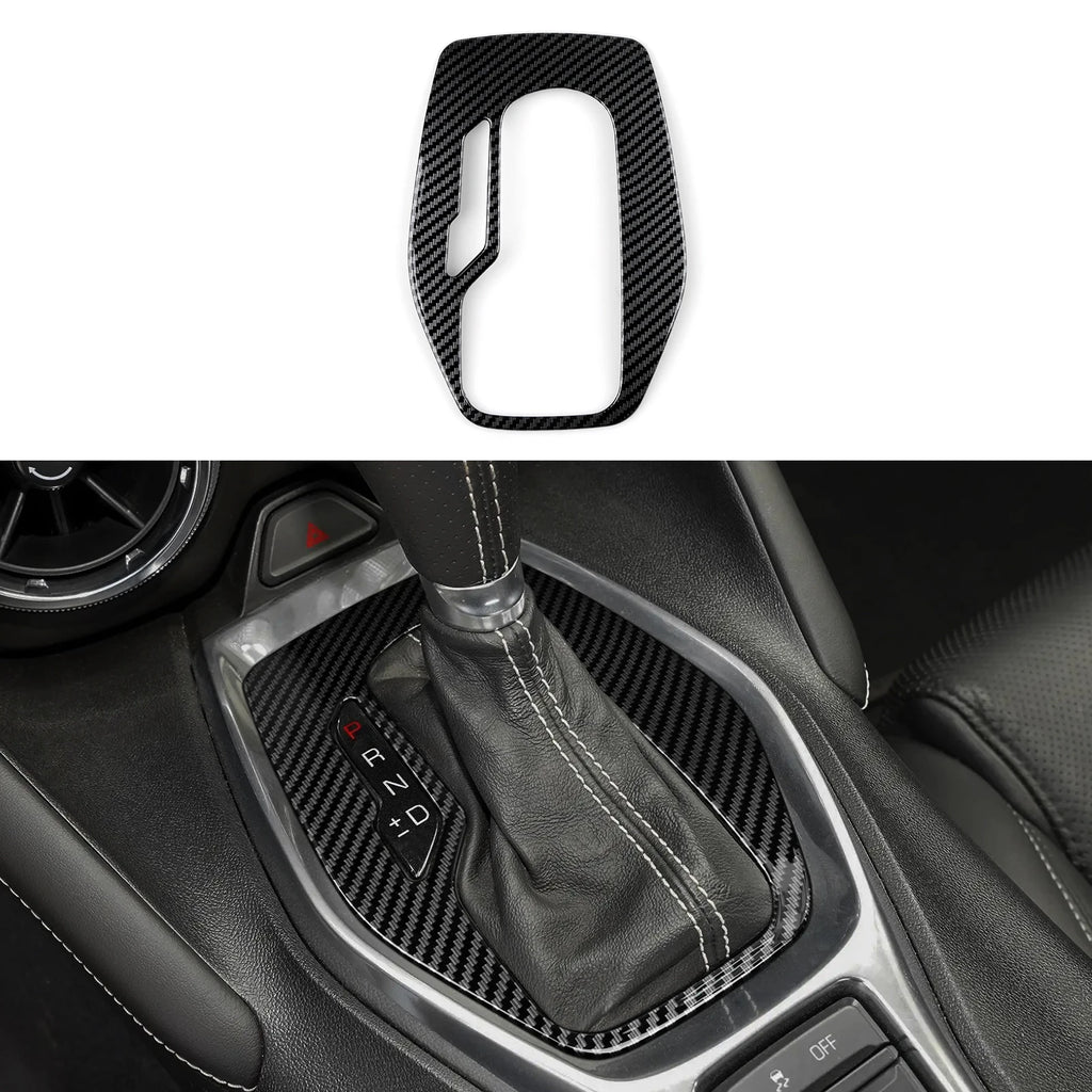 ABS Trim Car Steering Wheel Button Panel Cover Carbon Fiber Interior Sticker For Chevrolet Camaro ZL1 2016-2026 Accessories