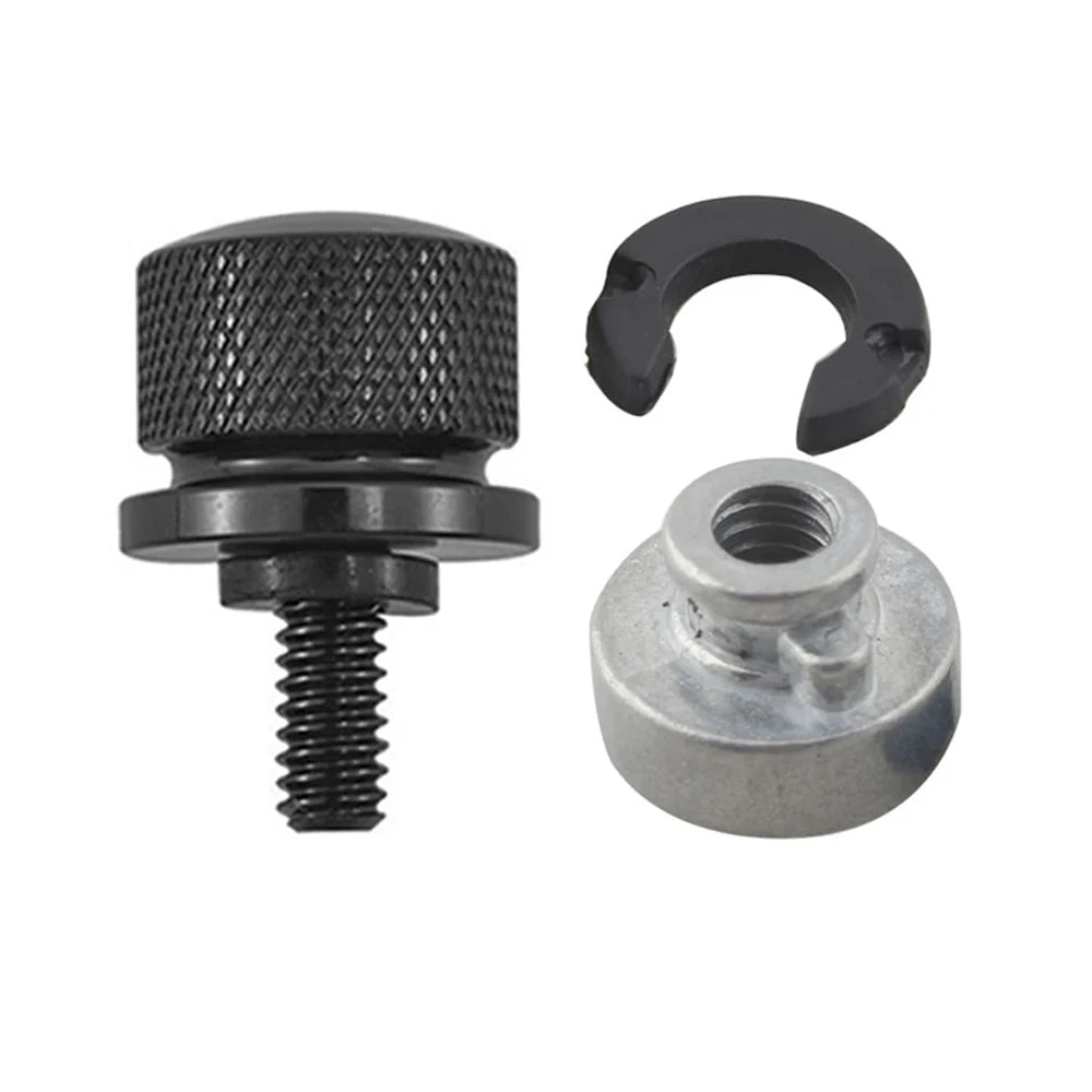 Quick Release Rear Fender Seat Bolt Nut Kit Motorcycle Mount Screw For Harley Sportster XL Softail FL Dyna Street Bob Road Glide