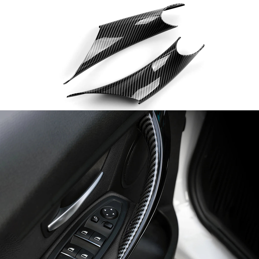 Car Center Console Dashboard Gear Shifter Panel For BMW F30 F31 F34 3GT F32 F33 F36 Trim Accessories Carbon Fiber ABS Sticker